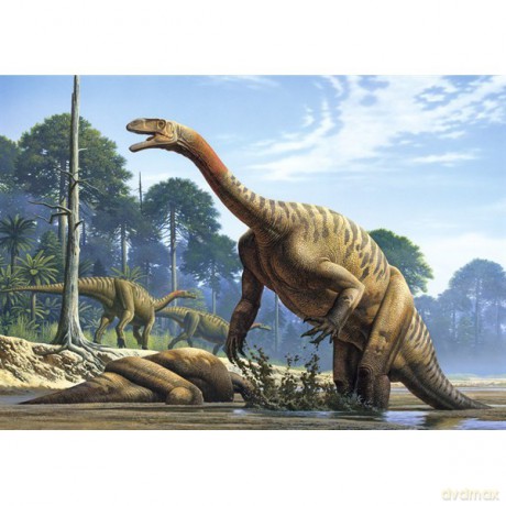CASTOR 120 MINI Dinozaur Plateosaurus A-12022-D2 [PUZZLE]
