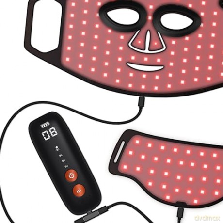 Dual LED face mask