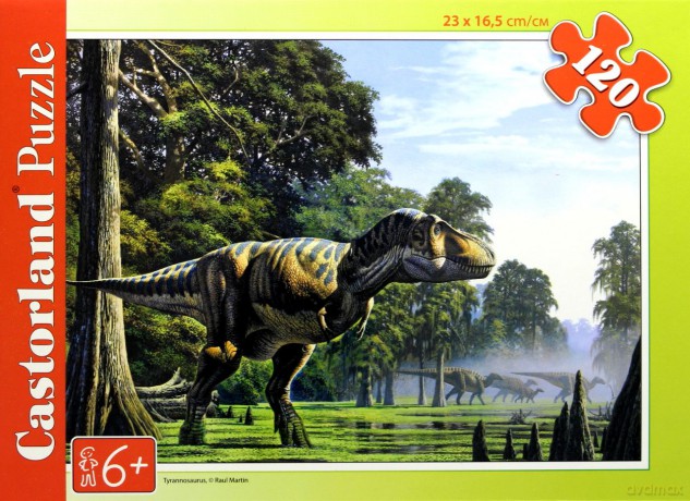 CASTOR 120 MINI Dinozaur Tyrannosaurus A-12022-D2 [PUZZLE]