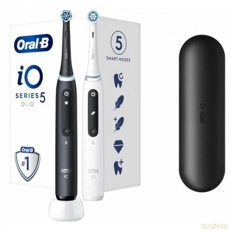Electric toothbrush iO Series 5 Matt Black + Quite White Duo Pack