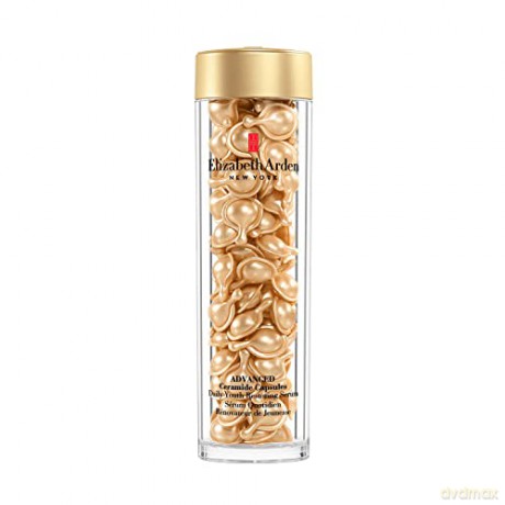 Elizabeth Arden - Advanced Ceramides Serum Kapseln, mit Tsubaki-Öl, dreifacher Anti-Aging-Effekt, verjüngt, repariert, spendet Feuchtigkeit und glättet Falten, Einzeldosis - 90 Kapseln