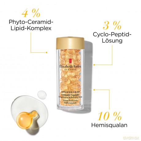 Elizabeth Arden Advanced Ceramide Light, für eine gestärkte und strahlende Haut, 60 Kapseln