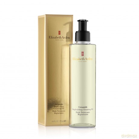 Elizabeth Arden Ceramide - Replenishing Cleansing Oil, 195 ml, pflegendes Ceramide Gesichtsöl zur Reinigung der Haut, effektiver Make-up Entferner, Tagespflege zur Skincare Routine