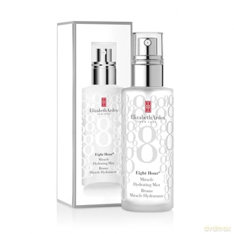 Elizabeth Arden Eight Hour - Miracle Hydrating Mist, 100 ml, belebendes Erfrischungsspray, fruchtiger Duft nach Zitrone, Feuchtigkeitsspray für vitalisierende Erfrischung