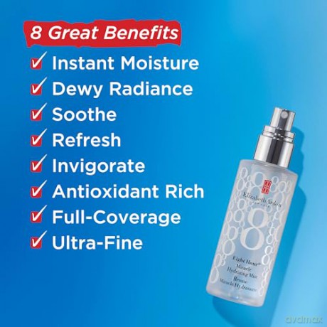 Elizabeth Arden Eight Hour - Miracle Hydrating Mist, 100 ml, belebendes Erfrischungsspray, fruchtiger Duft nach Zitrone, Feuchtigkeitsspray für vitalisierende Erfrischung