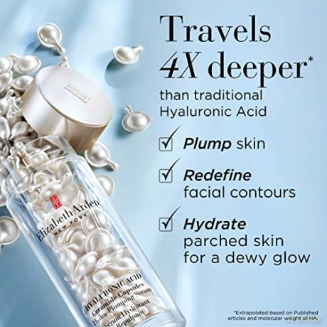 Elizabeth Arden Hyaluronic Acid Ceramide Capsules Hydra-Plumping Serum 90 Kapseln