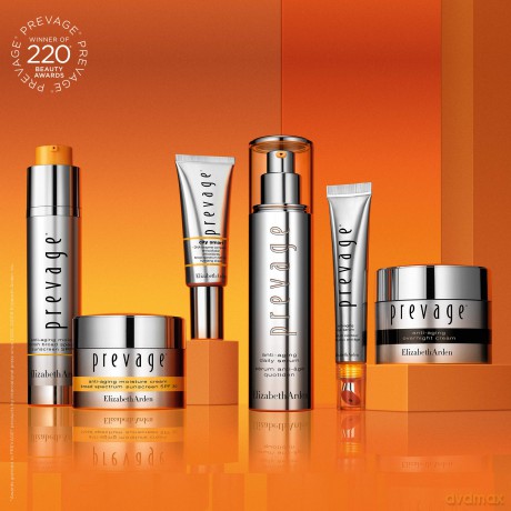 Elizabeth Arden Prevage City Smart - Hydrating Shield SPF 50, 40 ml, Tagescreme gegen umweltbedingte Hautalterung, intensive Feuchtigkeitspflege, mit LSF 50, Anti-Aging für Frauen
