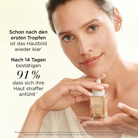 Elizabeth Arden White Tea Skin Solution, Stärkendes Zwei-Phasen-Öl-Serum, 30ml