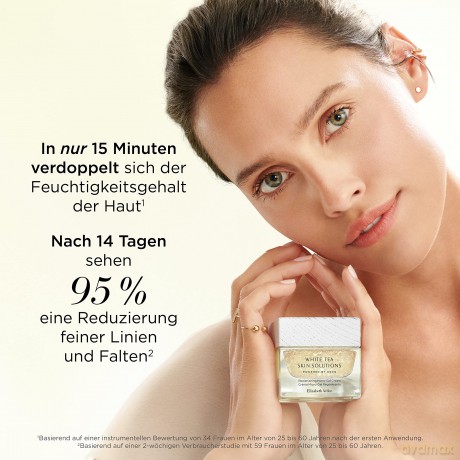 Elizabeth Arden White Tea Skin Solutions Replenishing Micro-Gel Cream, feuchtigkeitspflegende Creme, 50ml