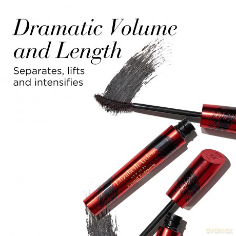 Elizabeth Arden, Trio Mascara-Set mit wunderschönem Volumen, Länge und Krümmung, Make-up für Damen, Mascara, Eyeliner, weicher Make-up-Entferner