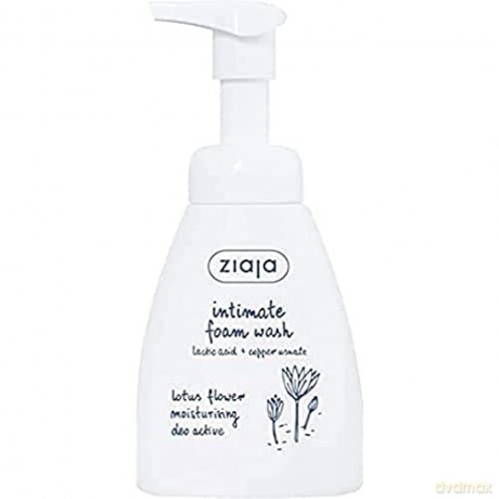 Espuma Suave De Higiene Íntima Diaria De Flor De Loto - 250 Ml