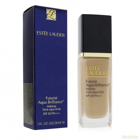 ESTEE LAUDER, Futurist Aqua Brilliance Liquid Foundation - 2w0 Warm Vanilla, 3 ml.