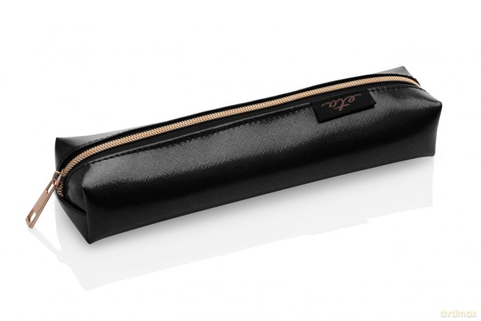 ETA Glätteisen Fenite Black I kabelloser Betrieb I 3 Temperaturstufen: 150/165/180 °C I Hochwertiger 3,7V Li-Ion-Akku I Reiseetui I USB-Ladekabel