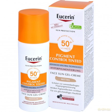 Eucerin Sun Pigment Control Getnte Face Gel-Creme LSF50+, 5