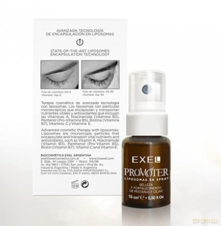 Exel Promoter Wimpern- und Augenbrauenverstärker, Spray, 15 ml, 50 g