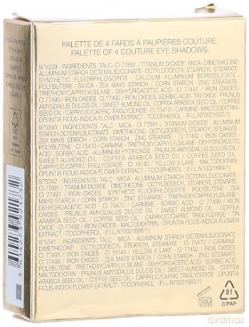 Eye shadow palette Couture Mini Clutch Eye Palette 4 g - Shade: 600 Spontini Lilies