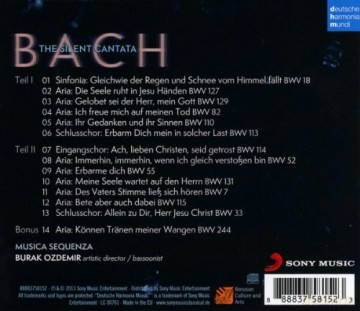 Musica Sequenza: Bach: The Silent Cantata [CD]