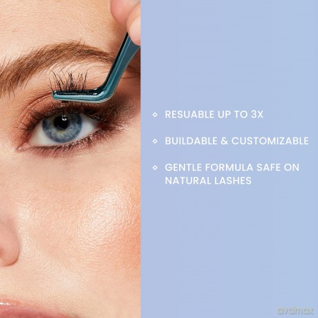 False eyelashes Falscara Multipack - Clear band