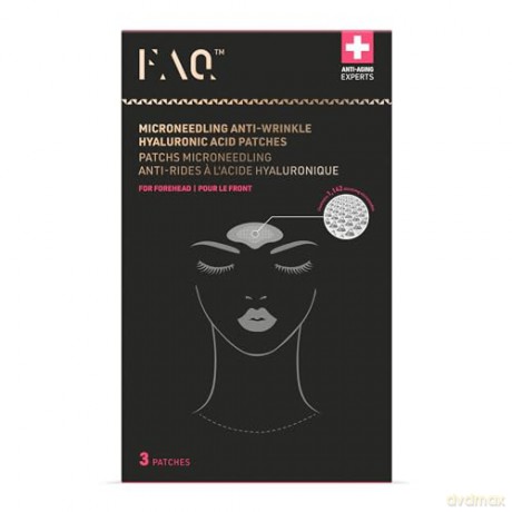 FAQ Microneedling Anti Falten Pflaster mit Hyaluronsäure für die Stirn - Stirnfalten glätten - Sofortige nicht invasive verjüngende Ergebnisse - Perfekt für unterwegs - 3 Stk.