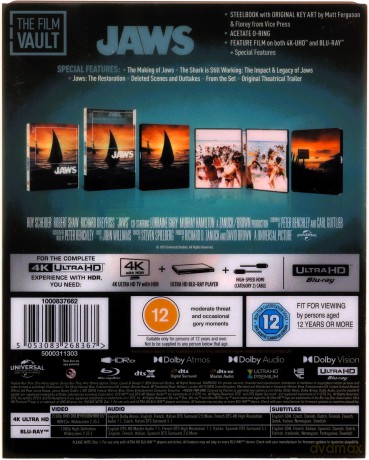 Jaws (Szczęki) (The Film Vault) (steelbook) [Blu-Ray 4K]+[Blu-Ray]