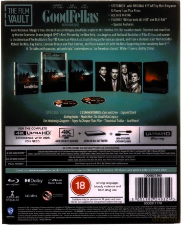 Chłopcy z ferajny (The Film Vault) (steelbook) [Blu-Ray 4K]+[Blu-Ray]