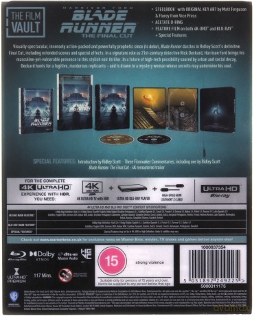 Łowca androidów (The Film Vault) (steelbook) [Blu-Ray 4K]+[Blu-Ray]