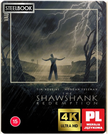 Skazani na Shawshank (The Film Vault) (steelbook) [Blu-Ray 4K]+[Blu-Ray]