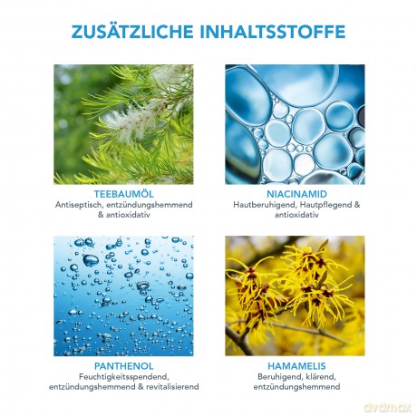Foreo ESPADA BHA+PHA Blemish Solution 15 ml, Aknebehandlung&Mitesser-Entferner, Gesichtspflege, 2% Salicylsäure, Hamamelis, Teebaumöl, Niacinamid, Dermatologisch getestet, Tierversuchsfrei&Vegan, Blue
