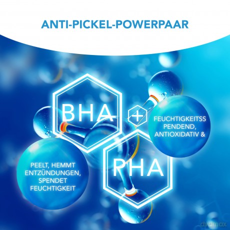 Foreo ESPADA BHA+PHA Blemish Solution 15 ml, Aknebehandlung&Mitesser-Entferner, Gesichtspflege, 2% Salicylsäure, Hamamelis, Teebaumöl, Niacinamid, Dermatologisch getestet, Tierversuchsfrei&Vegan, Blue
