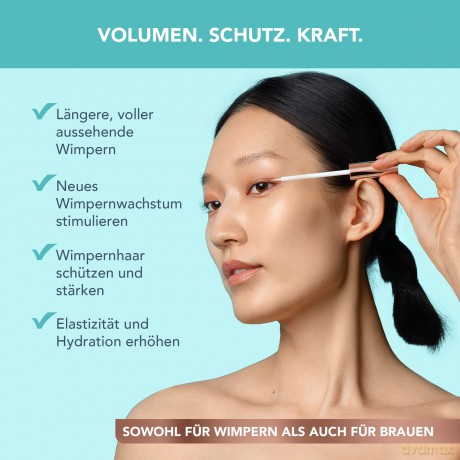 FOREO IRIS Wimpernserum - Volumen, Schutz und Kraft - Wimpernserum Wachstum - Konzentriertes Wimpernserum - Phytokeratin, Arginin und Hyaluronsäure - Ohne Duftstoffe - Alle Hauttypen - 4.3 ml