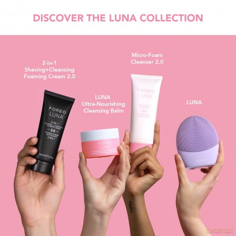 FOREO LUNA Cleansing Balm - Make-Up Entferner - Ölreiniger o. Wasser - Augen-Makeup-Entferner - Vegan - Mandelöl und Jojobaöl - Shea-Butter und Vitamin E - 15 ml