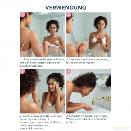 FOREO LUNA Cleansing Balm - Make-Up Entferner - Ölreiniger o. Wasser - Augen-Makeup-Entferner - Vegan - Mandelöl und Jojobaöl - Shea-Butter und Vitamin E - 75 ml