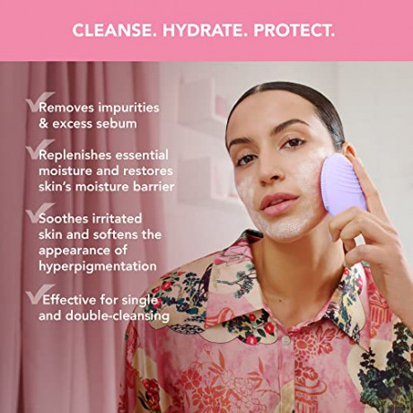 FOREO LUNA Micro-Foam Cleanser 2.0 - Gesichtsreinigung - Vitamin E - Aminosäuren - Mitesserentferner - Porenreiniger - Make Up Entferner - Reinigungsschaum Gesicht - Vegan - Gesichtspflege - 100 ml