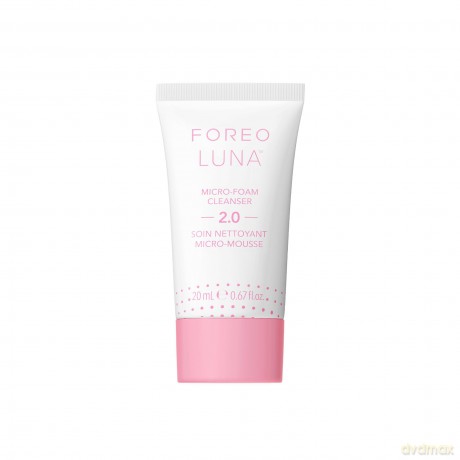FOREO LUNA Micro-Foam Cleanser 2.0 - Gesichtsreinigung - Vitamin E - Aminosäuren - Mitesserentferner - Porenreiniger - Make Up Entferner - Reinigungsschaum Gesicht - Vegan - Gesichtspflege - 20 ml