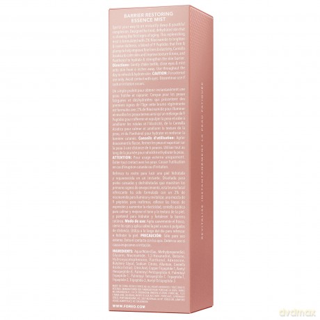 FOREO SUPERCHARGED Hautbarriere erneuerndes Essenz-Spray, 110ml - kollagenverstärkende Feuchtigkeitsspray Gesicht - Kollagenpeptide, Niacinamid, Centella Asiatica, Panthenol - Spray für alle Hauttypen
