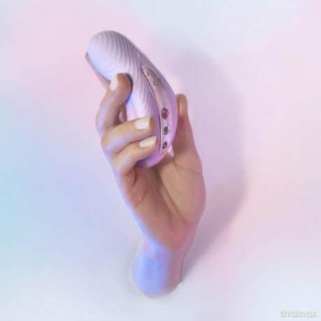 FUN FACTORY Auflegevibrator LAYA III (Sage Green) - tiefenstimulierendes Sextoy im ikonischen Design für zielgenaue Klitoris-Stimulation - hautfreundliches, medizinisches Silikon, Made in Germany