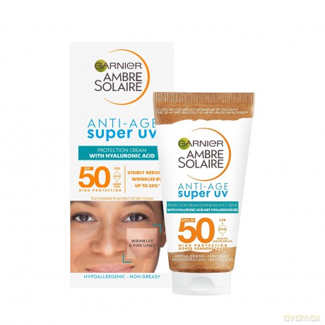 Garnier - Ambre Solaire Anti-Age Super UV SPF 50+ 50 ml