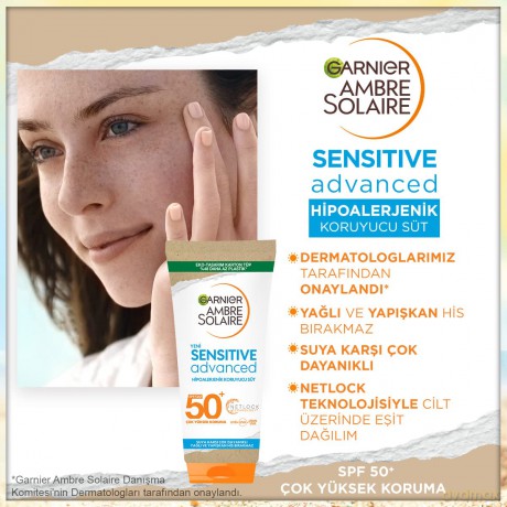 Garnier Ambre Solaire Sensitive Advanced Hypoallergenic Milk