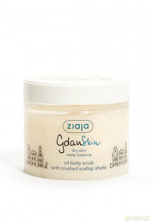 Gdanskin Exfoliante Corporal De Aceite Con Conchas De Vieira Molidas - 300 Ml
