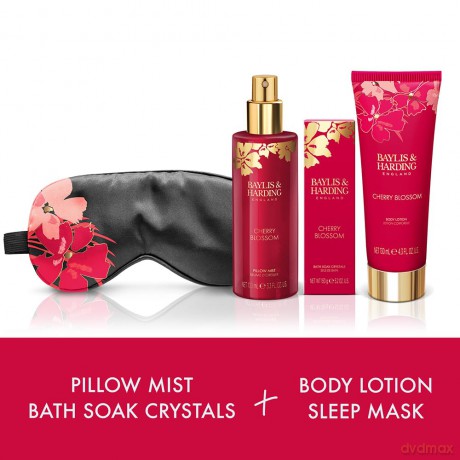 Gift set for a peaceful sleep Cherry blossom 4 pcs