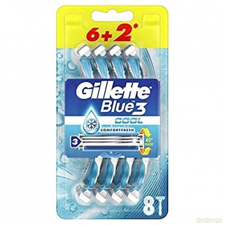 Gillette Blue3 Cool Einweg Rasiermesser 8er