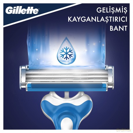 Gillette Blue3 Cool Einweg Rasiermesser 8er