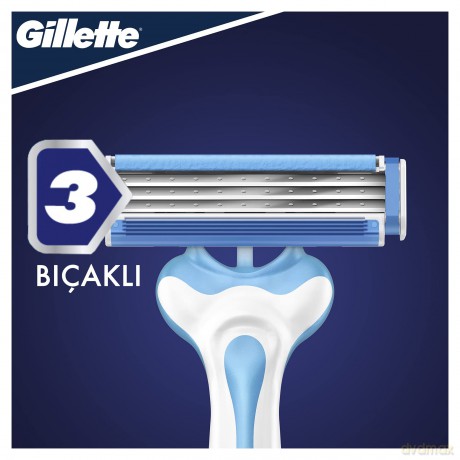 Gillette Blue3 Cool Einweg Rasiermesser 8er