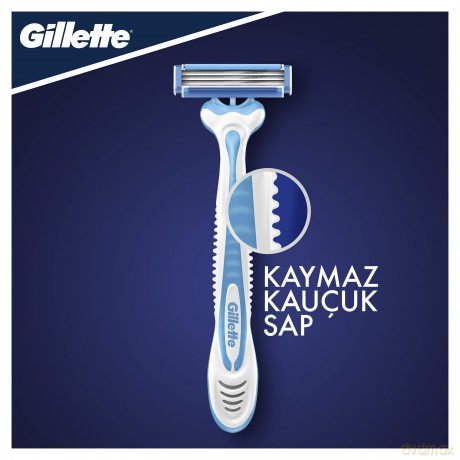 Gillette Blue3 Cool Einweg Rasiermesser 8er
