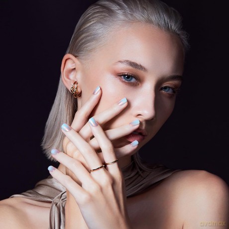 Glue-on nails ImPRESS Color FX - Connection 30 pcs