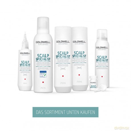 Goldwell Dualsenses Scalp Specialist Anti-Haarverlust-Serum Wachstumsserum für dünner werdendes Haar, 8x6 ml