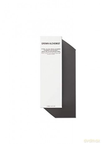 Grown Alchemist Facial Cleanser Hydra+ Oil-Gel Rosmarin, CO2-Extrakt, Squalan, Johannisbeersamen - Gesichtsreiniger für empfindliche Haut, Anti-Aging Gesichtsreinigung, reduziert Falten, 200 ml