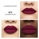 GUERLAIN Rouge G Luxurious Velvet Metal Lipstick Nr.879 Mystery Plum, 3,5 g
