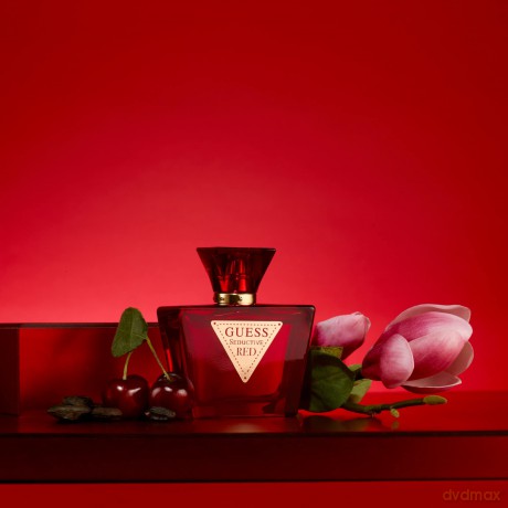 Guess Guess Seductive Red For Women 4 PC Gift Set 2.5oz EDT Spray, 3.4oz Body Lotion, 0.5oz Travel EDT Spray, Pouch