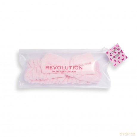 Haarreif mit Schleife, Rosa